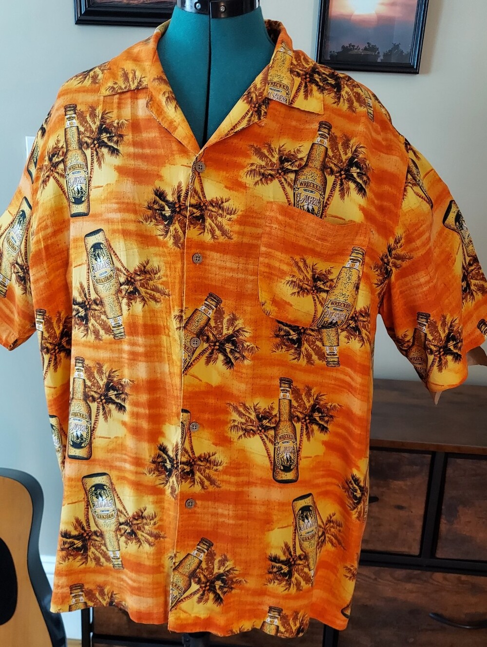George Wrecked Lager Hawaiian Shirt